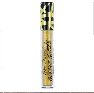 💜GOLDIE ROCKS VERY RARE Too Faced Glitter Glaze NWT
